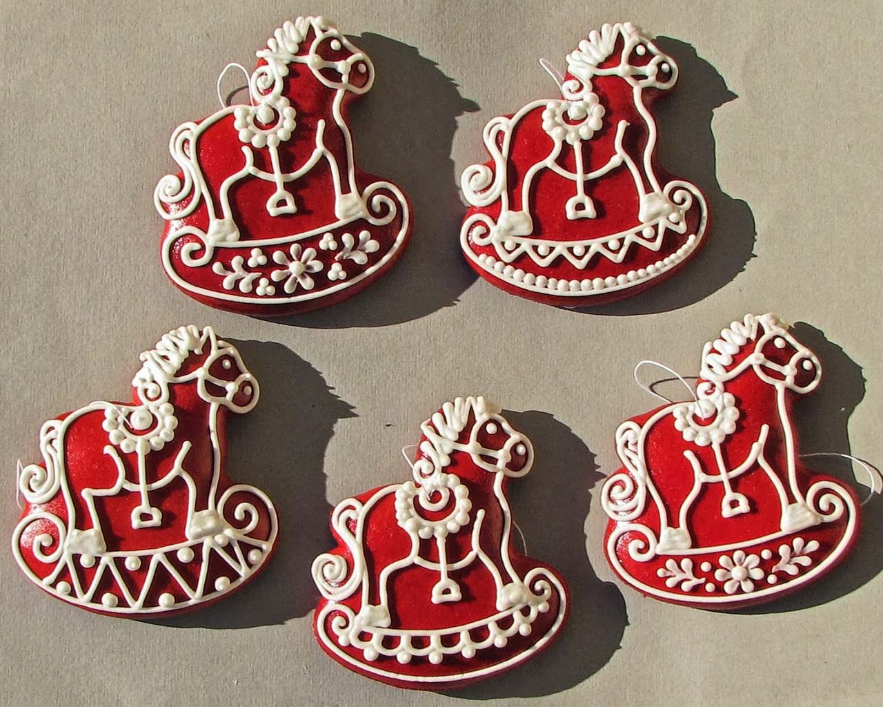 Gingerbread Horses
